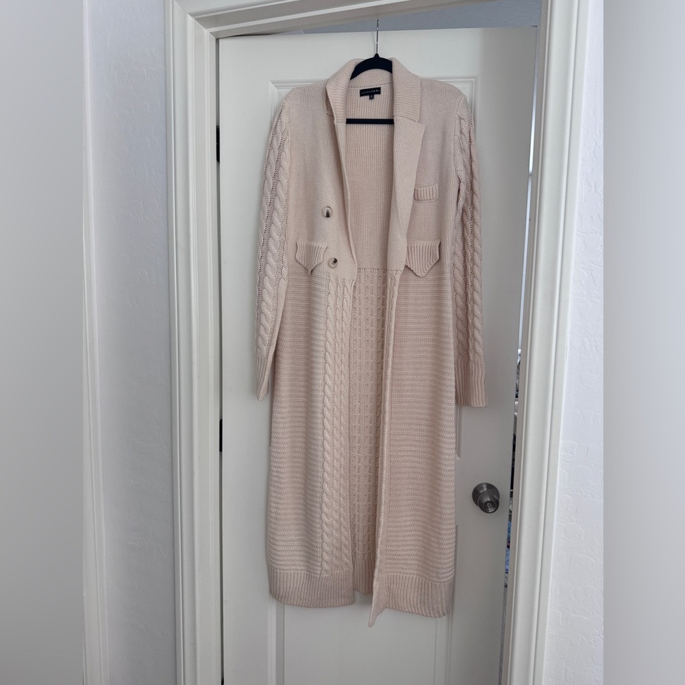 JLUXLABEL Long Sweater Cardigan